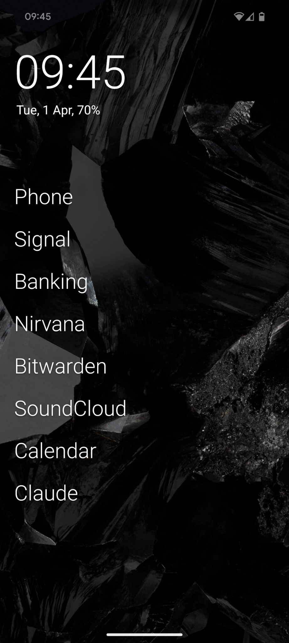Home Screen